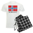thumbnail image 1 of CafePress - Norway Flag Men's Light Pajamas - Men's Light Loose Fit Cotton Pajama Set, 1 of 7