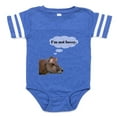 thumbnail image 1 of CafePress - Not Bossy Cow FIN - Cute Infant Baby Football Bodysuit, 1 of 3