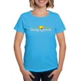 thumbnail image 1 of CafePress - Not Easy Being Queen Women's Dark T Shirt - Women's Traditional Fit Dark T-Shirt, 1 of 4