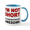 thumbnail image 1 of CafePress - Not Short Concentrated Awesome Mugs - 11 oz Ceramic Mug - Novelty Coffee Tea Cup, 1 of 4