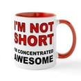 thumbnail image 1 of CafePress - Not Short Concentrated Awesome Mugs - 11 oz Ceramic Mug - Novelty Coffee Tea Cup, 1 of 4