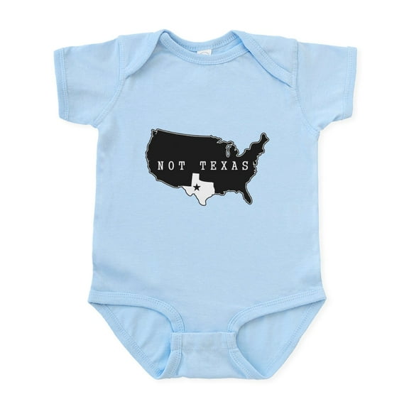 CafePress - Not Texas Body Suit - Baby Light Bodysuit, Size Newborn - 24 Months