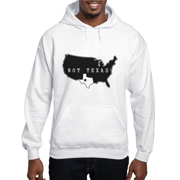 CafePress - Not Texas Hoodie - Pullover Hoodie, Hooded Sweatshirt