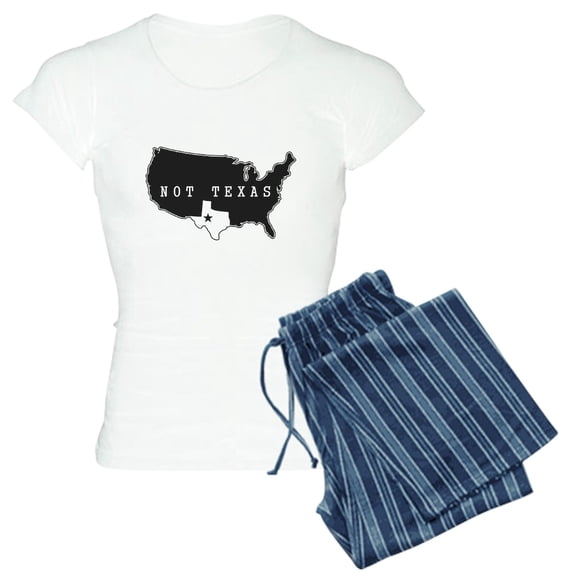 CafePress - Not Texas Pajamas - Women's Light Pajamas