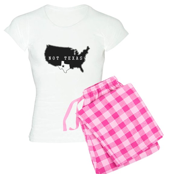 CafePress - Not Texas Pajamas - Women's Light Pajamas