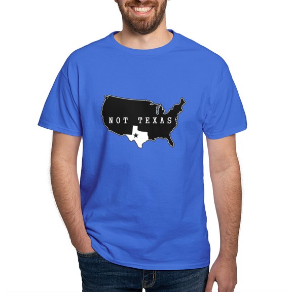 CafePress - Not Texas T Shirt - Men's Classic Graphic Cotton T-Shirt
