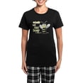thumbnail image 1 of CafePress - Not That Busy Bee Women's Dark Pajamas - Women's Short Sleeve Print T-Shirt and Pants Dark Cotton Pajama Set, 1 of 7