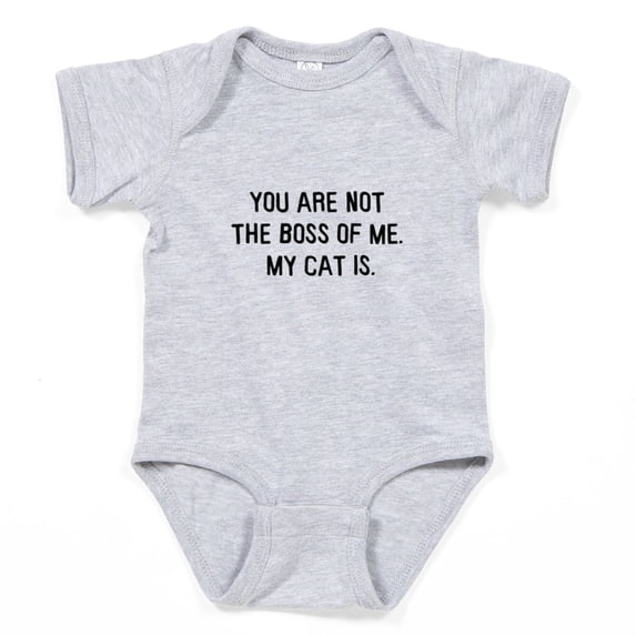 CafePress - Not The Boss Sort - Cute Infant Bodysuit Baby Romper - Size Newborn - 24 Months