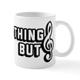 thumbnail image 1 of CafePress - Nothing But Music - 11 oz Ceramic Mug - Novelty Coffee Tea Cup, 1 of 6