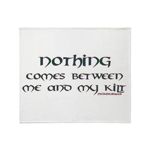 CafePress - Nothing Comes Between Me And Throw Blanket - Soft Fleece Throw Blanket, 50"x60" for All Ages