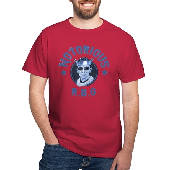 CafePress - Notorious RBG III Dark T Shirt - Men's Classic Graphic Cotton T-Shirt