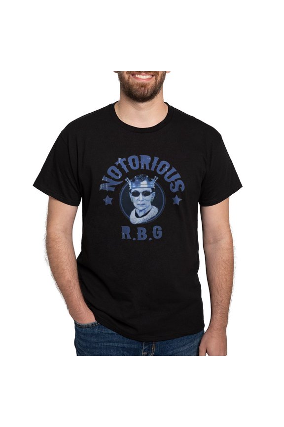 - Notorious RBG III Dark T Shirt - Men's Classic Graphic Cotton T-Shirt
