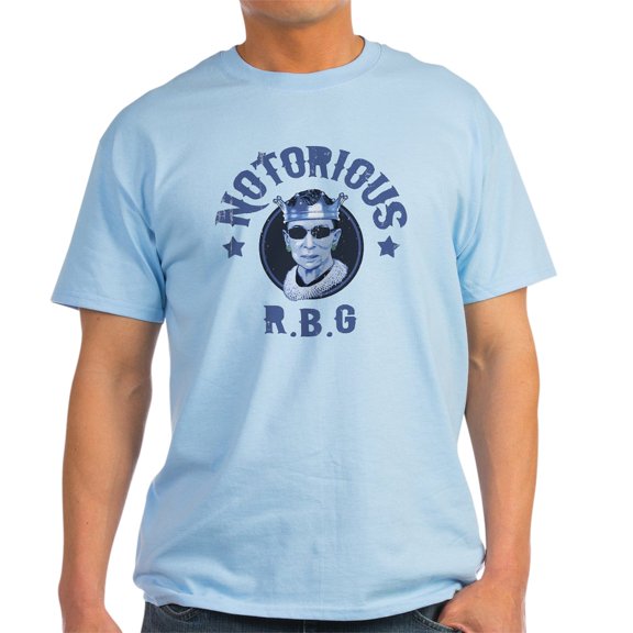 CafePress - Notorious RBG III Light T Shirt - Men's Classic Graphic T-Shirt