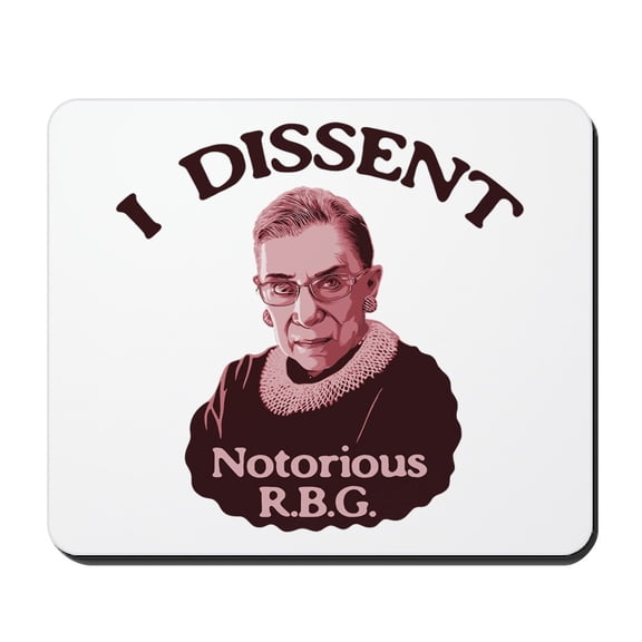 CafePress - Notorious RBG P Mousepad - Non-slip Rubber Mousepad, Gaming Mouse Pad