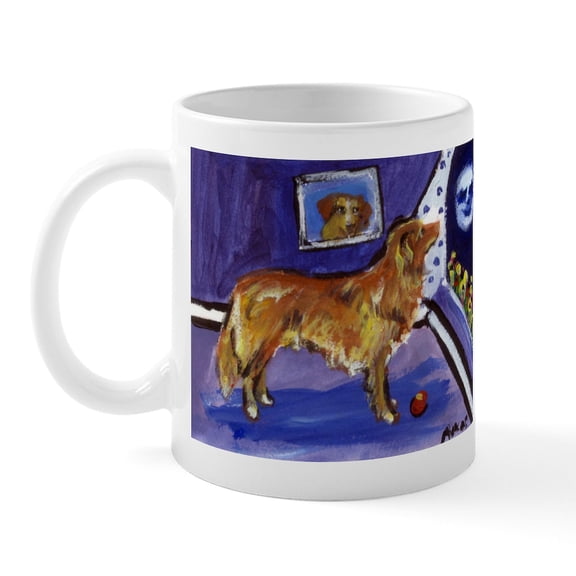 CafePress - Nova Scotia Duck Tolling Retriever Mug - 11 oz Ceramic Mug - Novelty Coffee Tea Cup