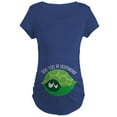thumbnail image 1 of CafePress - November Due Date Belly Print Turtle Maternity Dar - Maternity Dark T-Shirt, 1 of 3