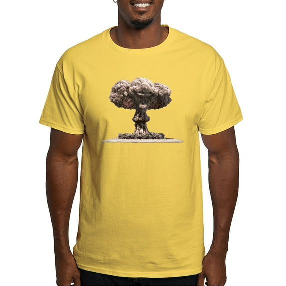 CafePress - Nuclear Explosion Light T Shirt - Men's Classic Graphic T-Shirt