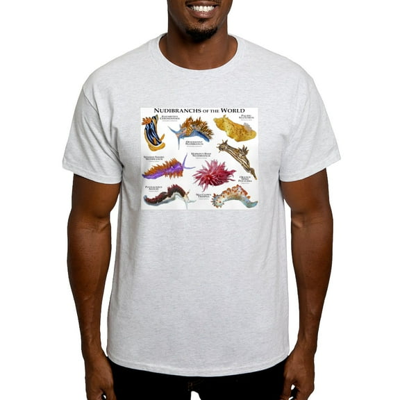 CafePress - Nudibrachs Of The World Light T Shirt - Men's Classic Graphic T-Shirt