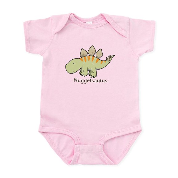 CafePress - Nuggetsaurus Infant Bodysuit - Baby Light Bodysuit, Size Newborn - 24 Months