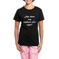 thumbnail image 1 of CafePress - Numbers Past Eight Women's Dark Pajamas - Women's Short Sleeve Print T-Shirt and Pants Dark Cotton Pajama Set, 1 of 7