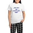thumbnail image 1 of CafePress - Numbers Past Eight Women's Light Pajamas - Women's Short Sleeve Print T-Shirt and Pants Light Cotton Pajama Set, 1 of 7