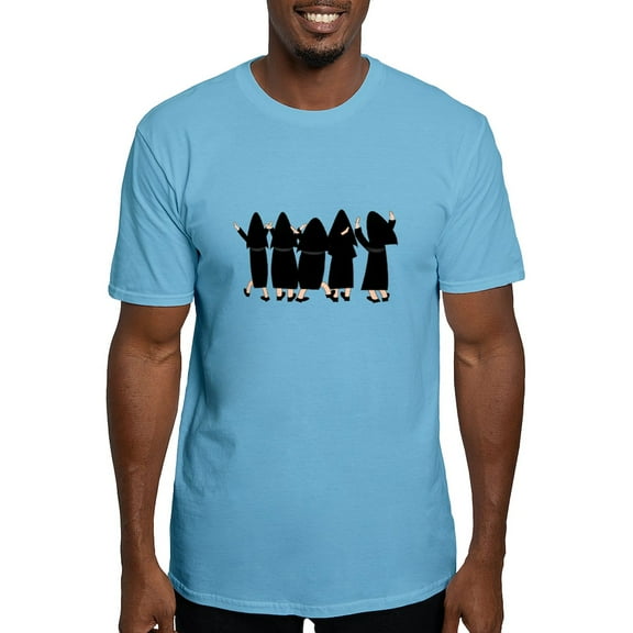 CafePress - Nuns Jubilee Fitted T Shirt - Fitted T-Shirt, Vintage Fit Soft Cotton Tee