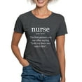 thumbnail image 1 of CafePress - Nurse Definition (Reverse) T Shirt - Womens Tri-blend T-Shirt, 1 of 4