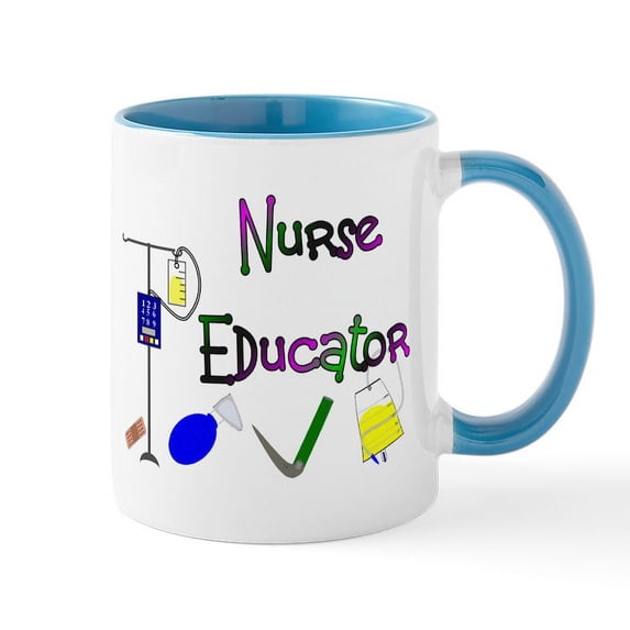 CafePress - Nurse Educator Mug - 11 oz Ceramic Mug - Novelty Coffee Tea Cup