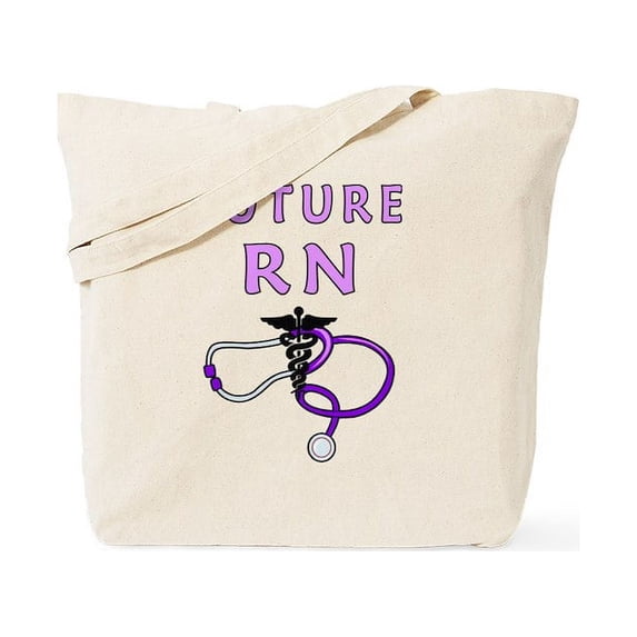 CafePress - Nurse Future RN Tote Bag - Unisex Canvas Tote Bag, Beige, 1-Piece