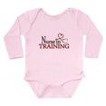 thumbnail image 1 of CafePress - Nurse In Training Body Suit - Long Sleeve Cotton Baby Bodysuit, 1 of 4