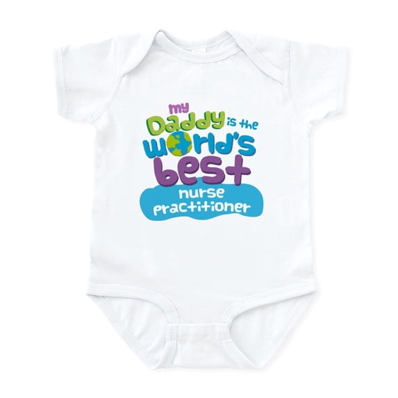 CafePress - Nurse Practitioner Gifts For Kids Infant Bodysuit - Baby Light Bodysuit, Size Newborn - 24 Months