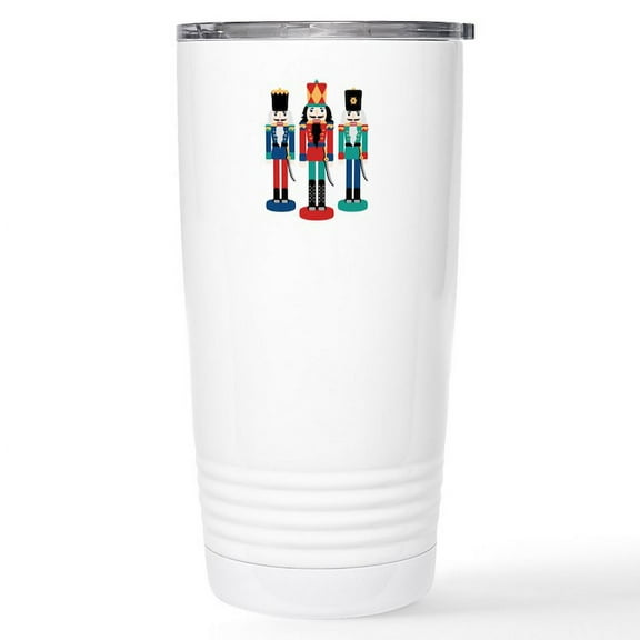 CafePress - Nutcracker Travel Mug - Insulated Stainless Steel Travel Tumbler 20 oz.