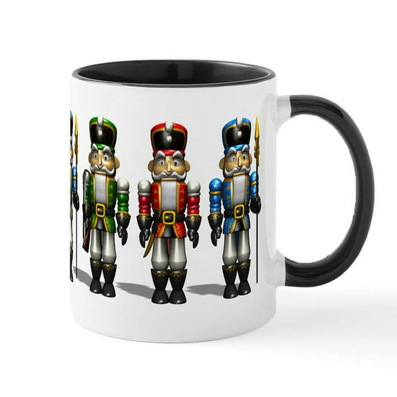 CafePress - Nutcrackers Mug - 11 oz Ceramic Mug - Novelty Coffee Tea Cup