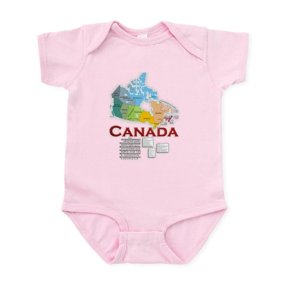 CafePress - O Canada: Infant Bodysuit - Baby Light Bodysuit, Size Newborn - 24 Months