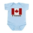 thumbnail image 1 of CafePress - O Canada Infant Creeper - Baby Light Bodysuit, Size Newborn - 24 Months, 1 of 4