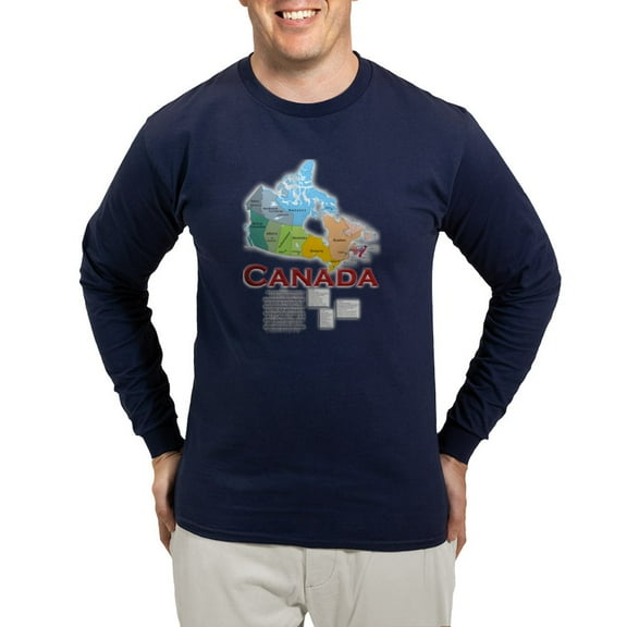 CafePress - O Canada: Long Sleeve Dark T Shirt - Long Sleeve Dark T-Shirt