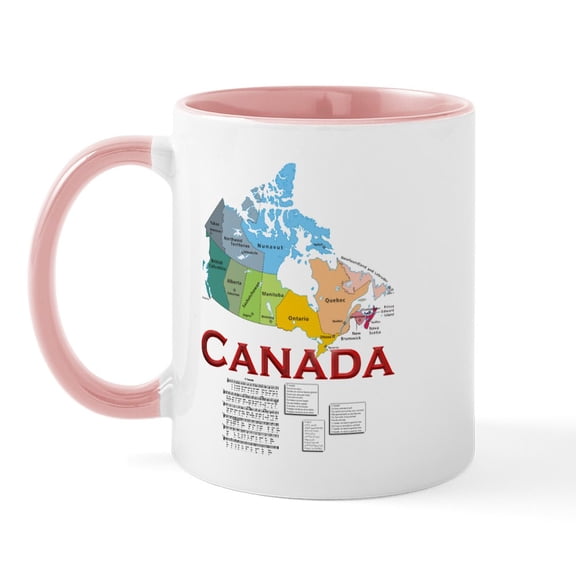 CafePress - O Canada: Mug - 11 oz Ceramic Mug - Novelty Coffee Tea Cup