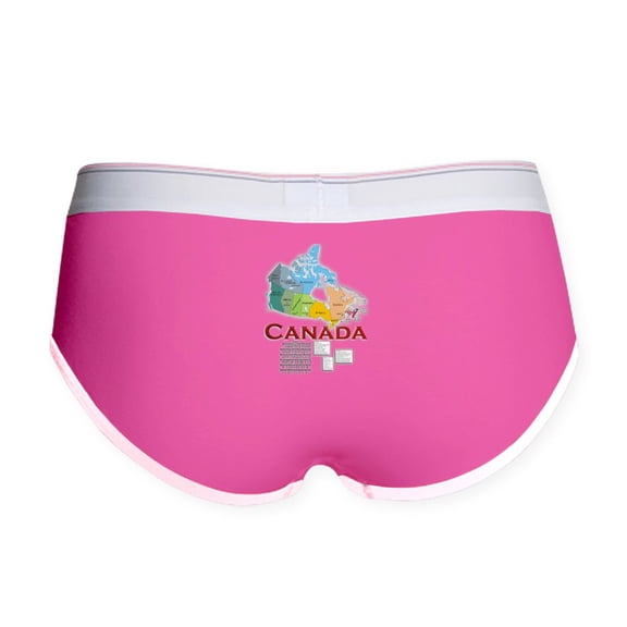 CafePress - O Canada: Women's Boy Brief - Women's Novelty Briefs, Size S-XL
