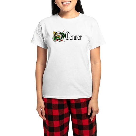 CafePress - O'connor Celtic Dragon Women's Light Pajamas - Women's Short Sleeve Print T-Shirt and Pants Light Cotton Pajama Set