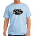 thumbnail image 1 of CafePress - OBX Outer Banks, NC Oval Light T Shirt - Men's Classic Graphic T-Shirt, 1 of 4