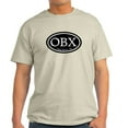 thumbnail image 1 of CafePress - OBX Outer Banks, NC Oval Light T Shirt - Men's Classic Graphic T-Shirt, 1 of 4