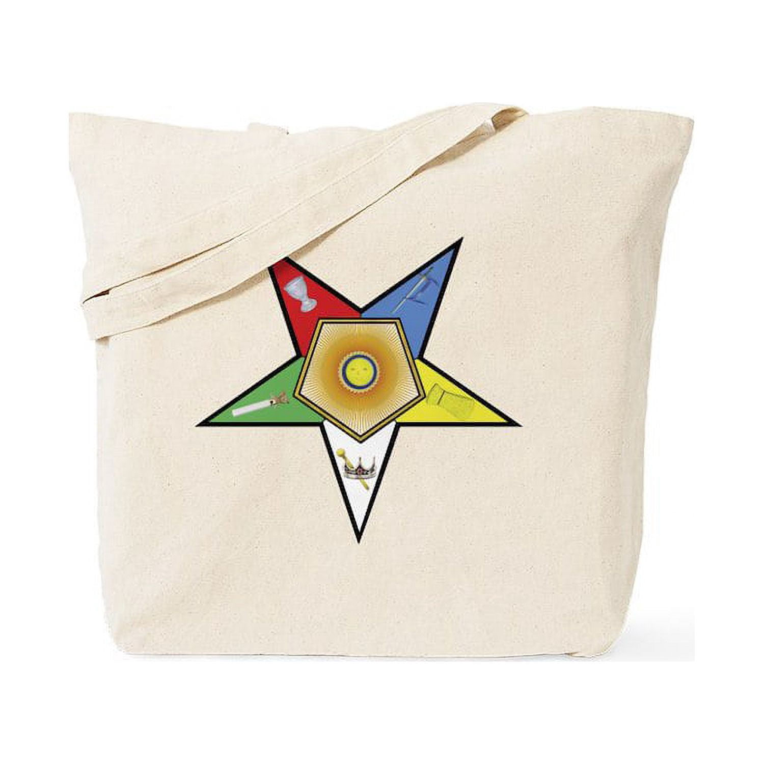 Warning English Teacher Tote Bag - Funny Natural Canvas Reusable Shopping Bag, CafePress Design