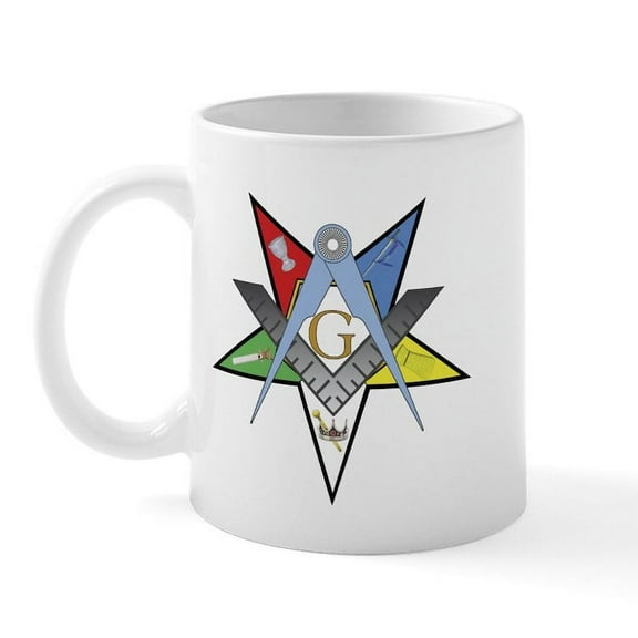 CafePress - OES Past Patron Mug - 11 oz Ceramic Mug - Novelty Coffee Tea Cup