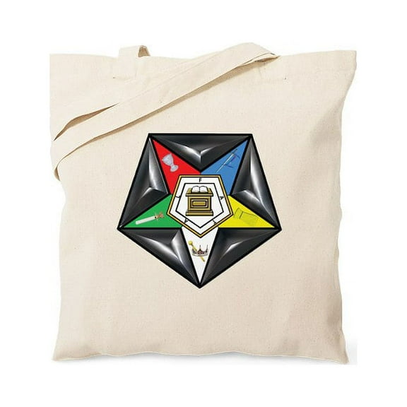 CafePress - OES Star On A Pillow Tote Bag - Unisex Canvas Tote Bag, Beige, 1-Piece