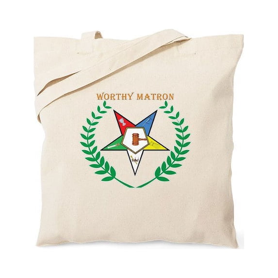 CafePress - OES Worthy Matron Tote Bag - Unisex Canvas Tote Bag, Beige, 1-Piece