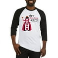 thumbnail image 1 of CafePress - OFF WITH THEIR HEADS! Baseball Jersey - Cotton Baseball Jersey, 3/4 Raglan Sleeve Shirt, 1 of 4