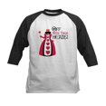 thumbnail image 1 of CafePress - OFF WITH THEIR HEADS! Baseball Jersey - Kids Cotton Baseball Jersey, 3/4 Sleeve Shirt, 1 of 4
