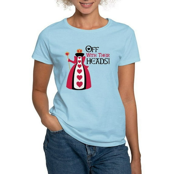 CafePress - OFF WITH THEIR HEADS! T Shirt - Women's Classic T-Shirt
