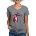 thumbnail image 1 of CafePress - OFF WITH THEIR HEADS! T Shirt - Women's V-Neck Dark T-Shirt, 1 of 4