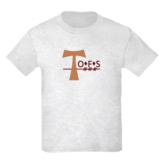 CafePress - OFS Secular Franciscan Order Kids Light T Shirt - Light T-Shirt Kids XS-XL